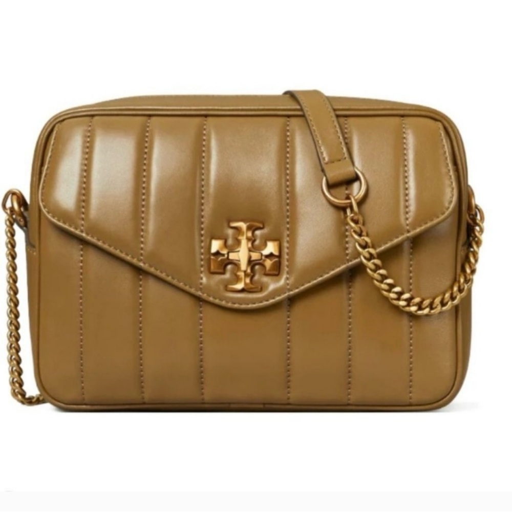 Tory Burch Quilted Crossbody Bag with Gold Chain